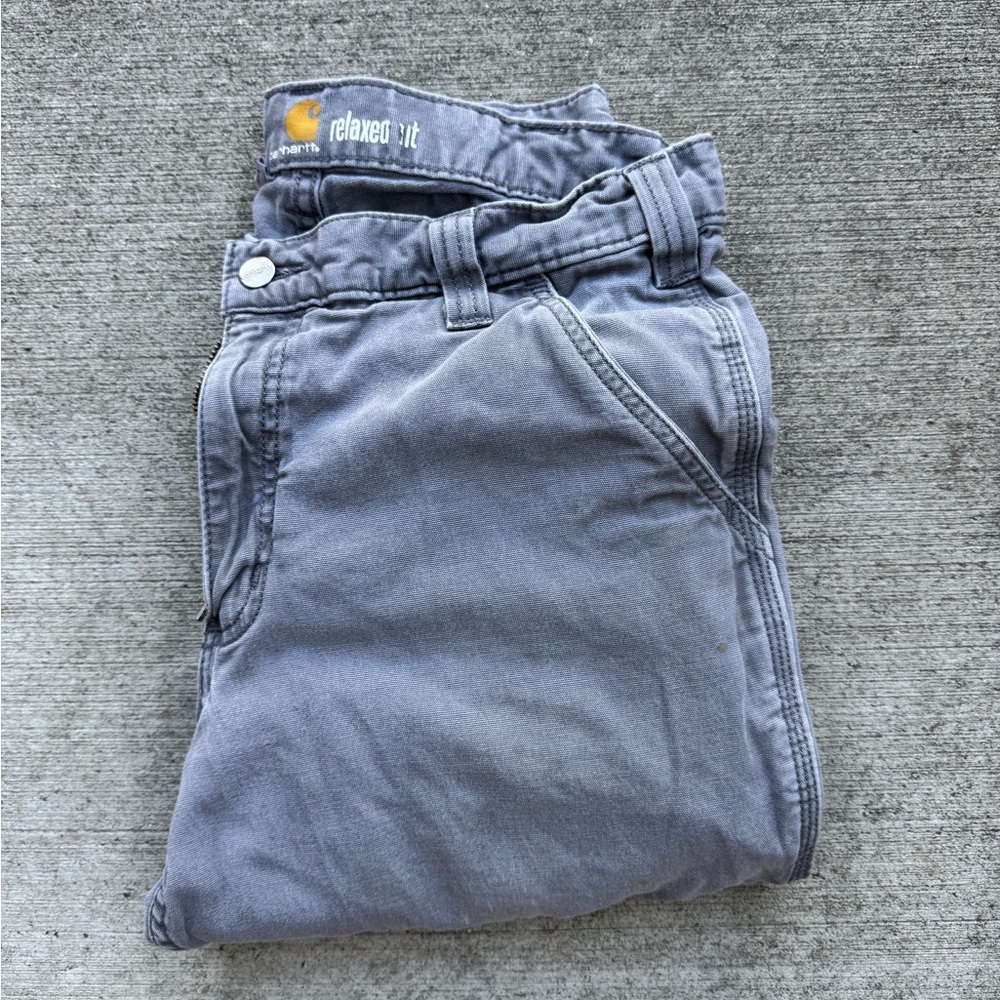 Carhartt Gray Relaxed Jeans Casual Comfort
